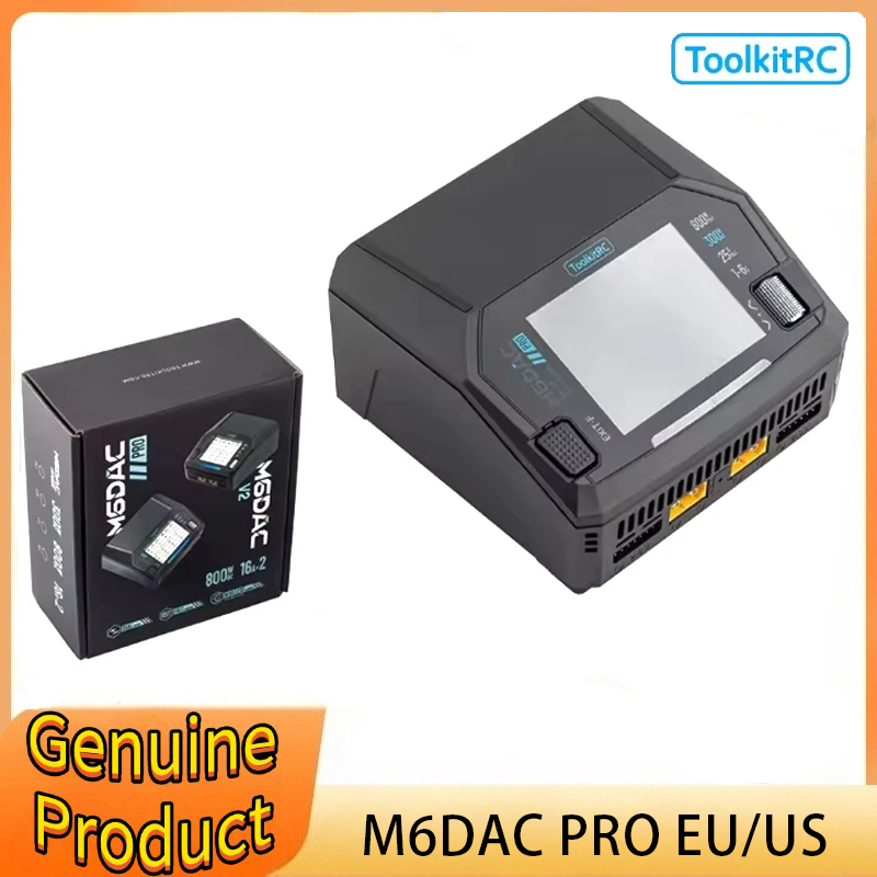 Toolkitrc M6Dac Smart Charger - ToolkitRC M6DAC V2 Pro Çift Kanallı
