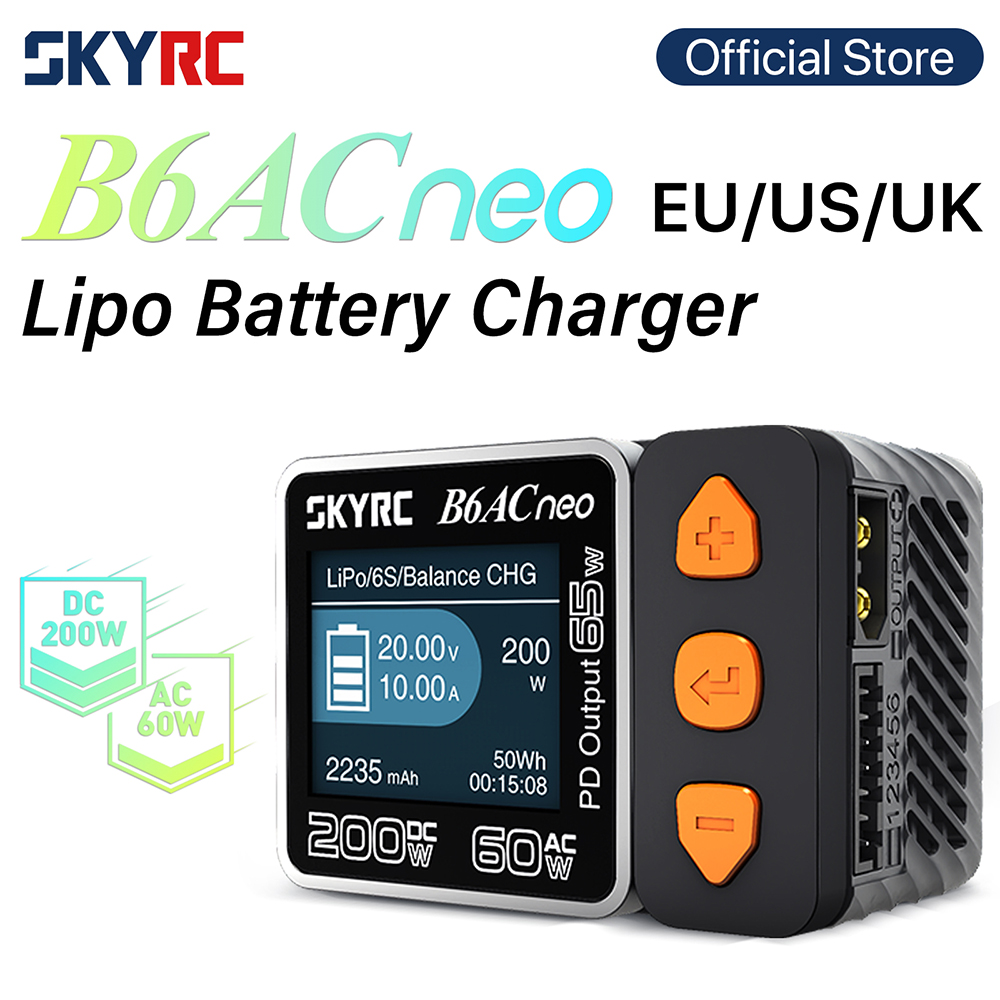 SKYRC B6ACneo Şarj Cihazı DC 2 - Skyrc B6 Neo Smart Charger incelemesi ve fiyatı