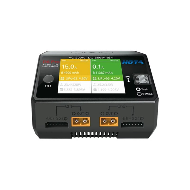 SNQP HOTA D6 Pro pil şarj ciha - Hota D6 Pro Dual Lipo Charger incelemesi ve fiyatı
