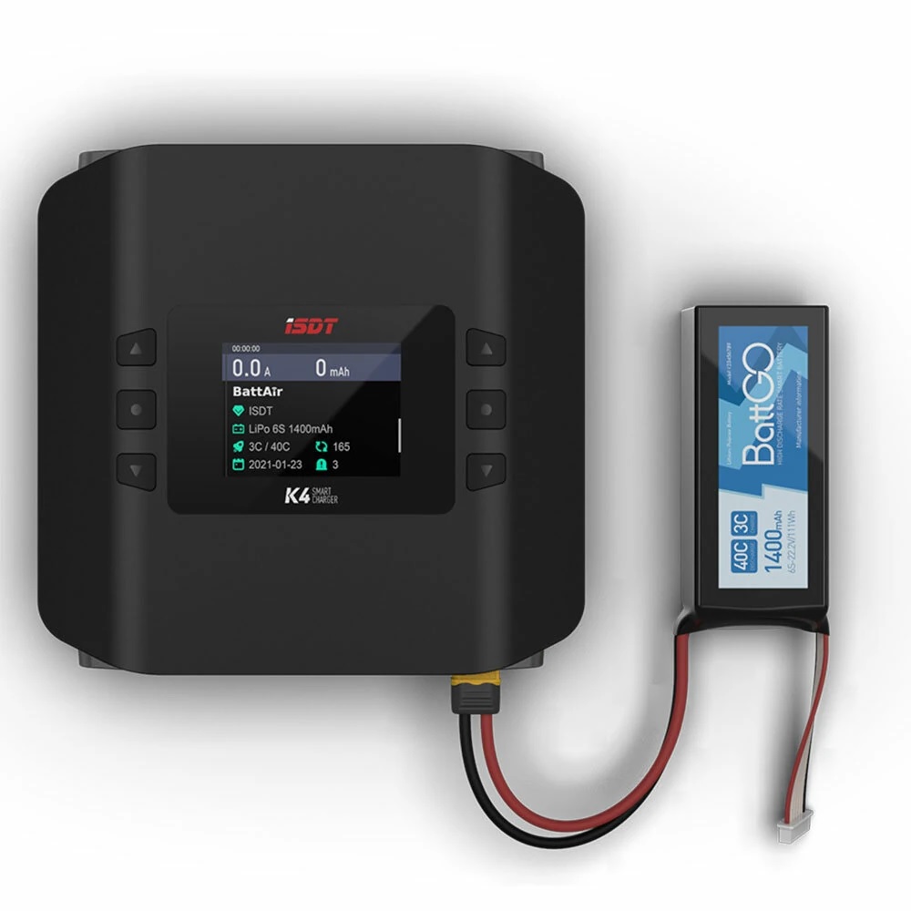 K4 AC 400W DC 600W Çift Modlu  - Isdt K4 Dual Lipo Charger incelemesi ve fiyatı