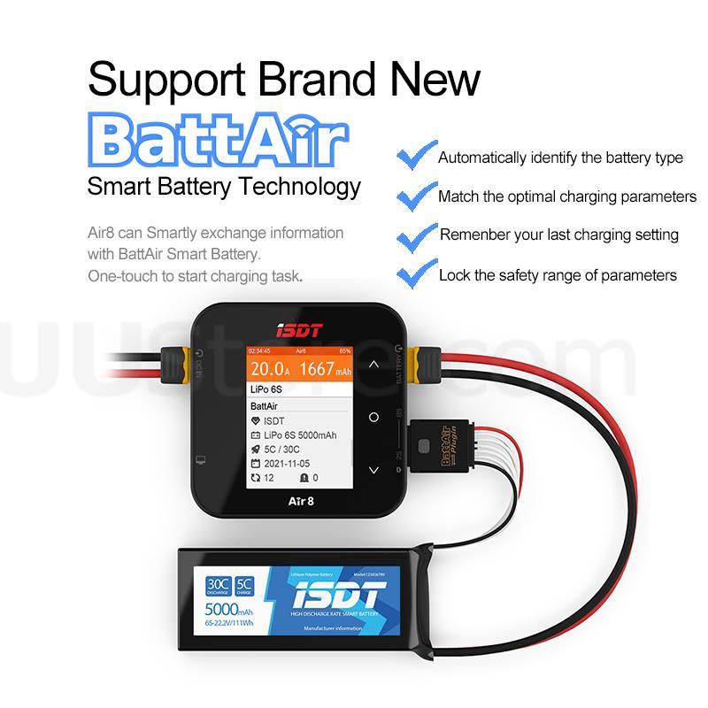 Yeni ISDT Air8 Lipo güç Denges - Isdt Air8 8S Lipo Charger incelemesi ve fiyatı