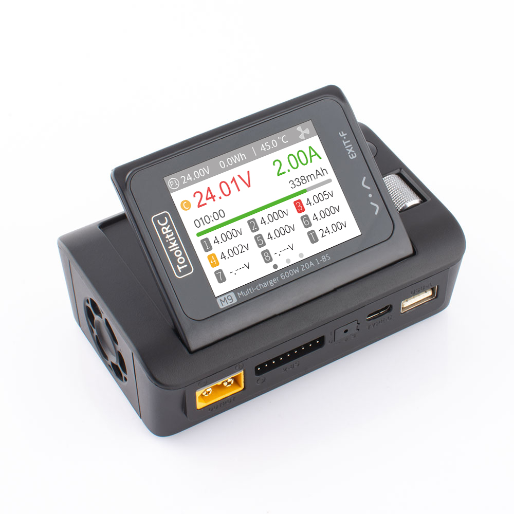 ToolKitRC M9 M7 M7AC M6DAC M6D - Toolkitrc M6Dac Smart Charger incelemesi ve fiyatı