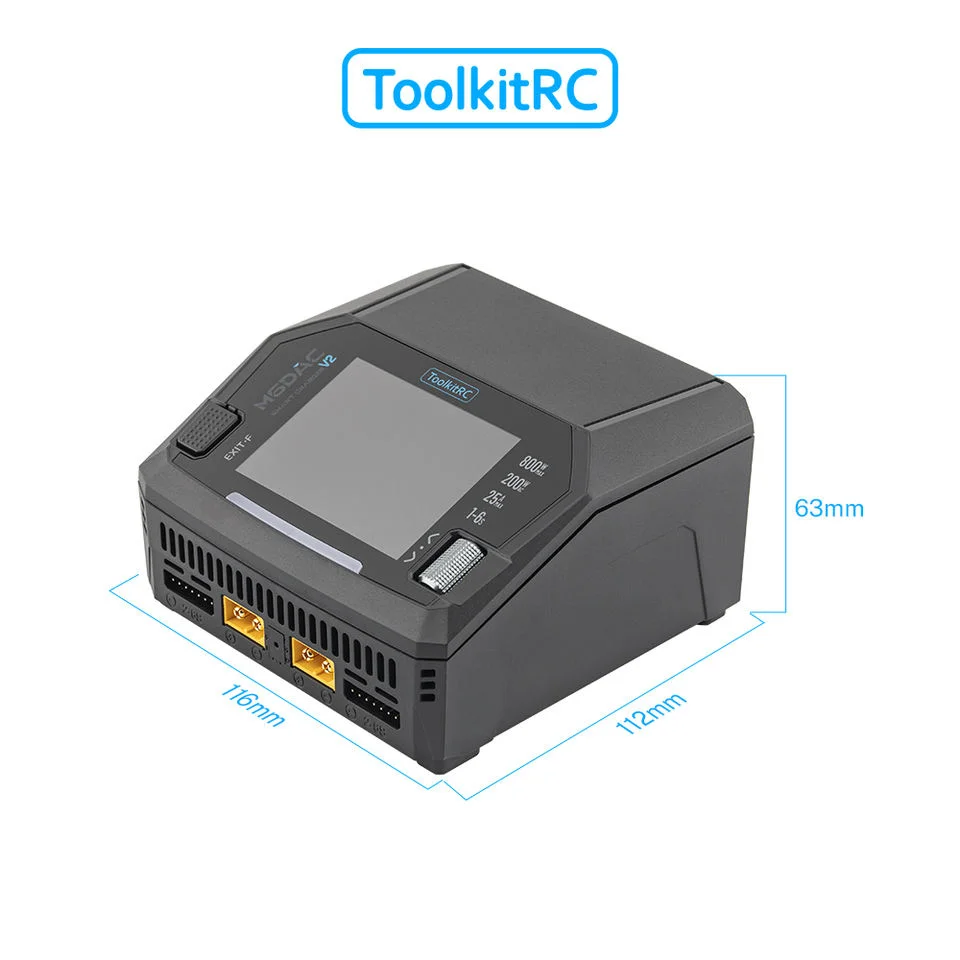 ToolkitRC M6DAC V2 Pro Akıllı  - Toolkitrc M6Dac Smart Charger incelemesi ve fiyatı